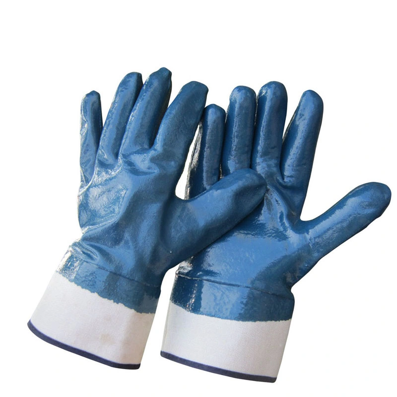 Blue Nitrile Gloves Safety Industrial Work Glove Factory Protective Gloves Industrial