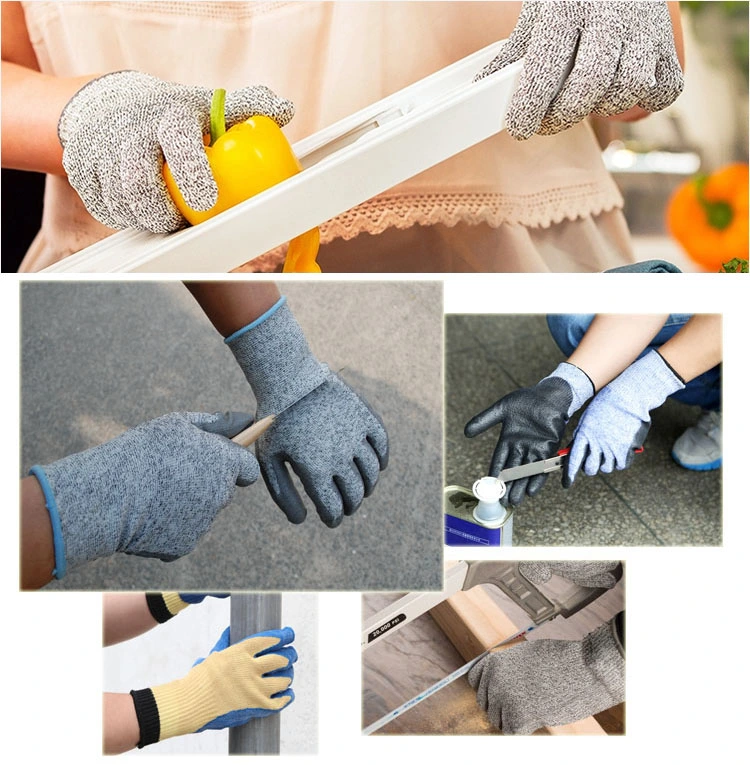 Best Selling Gray Cut Hand Protection Gloves