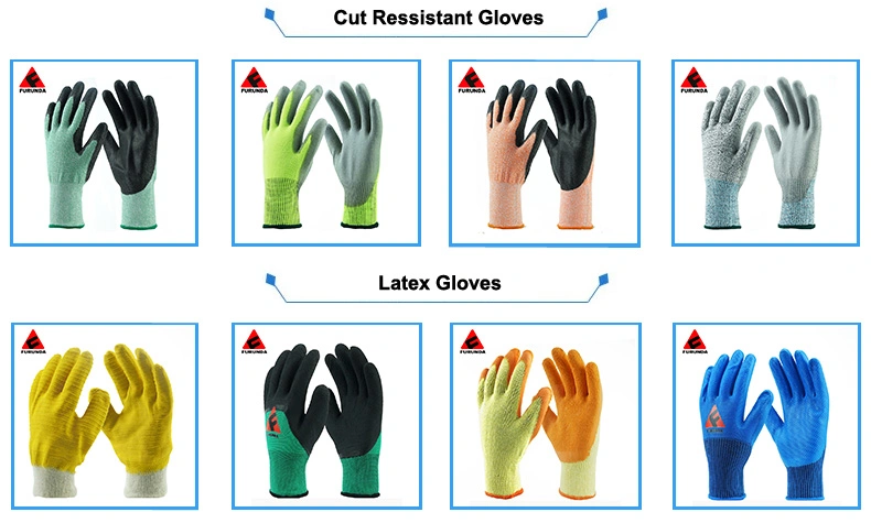Manufacture Factory Industrial Gardening Hand Proctive Work Gloves