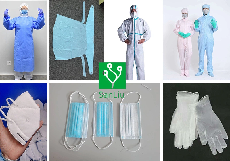 Made in China Disposable Nitrile Latex Gloves Examination Gloves