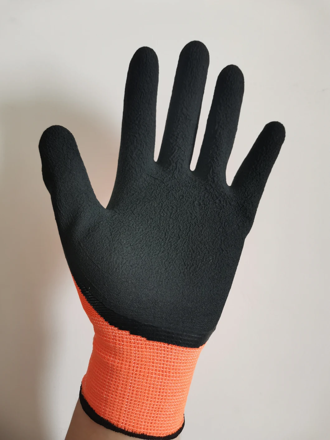 Nylon Shell Nitrile Coated Work Gloves Industrial Work Gloves