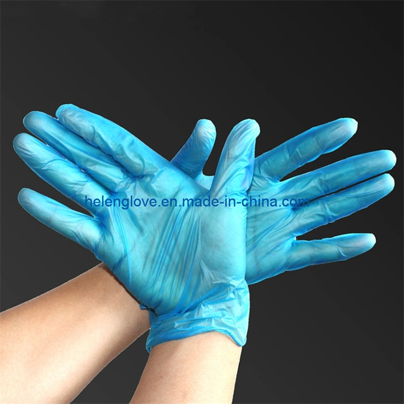 Disposable M4.0 Vinyl Hand Gloves Powder Free Vinyl Gloves in Laboratory Anti Virus Nitrile Examination Rubber Hand Gloves