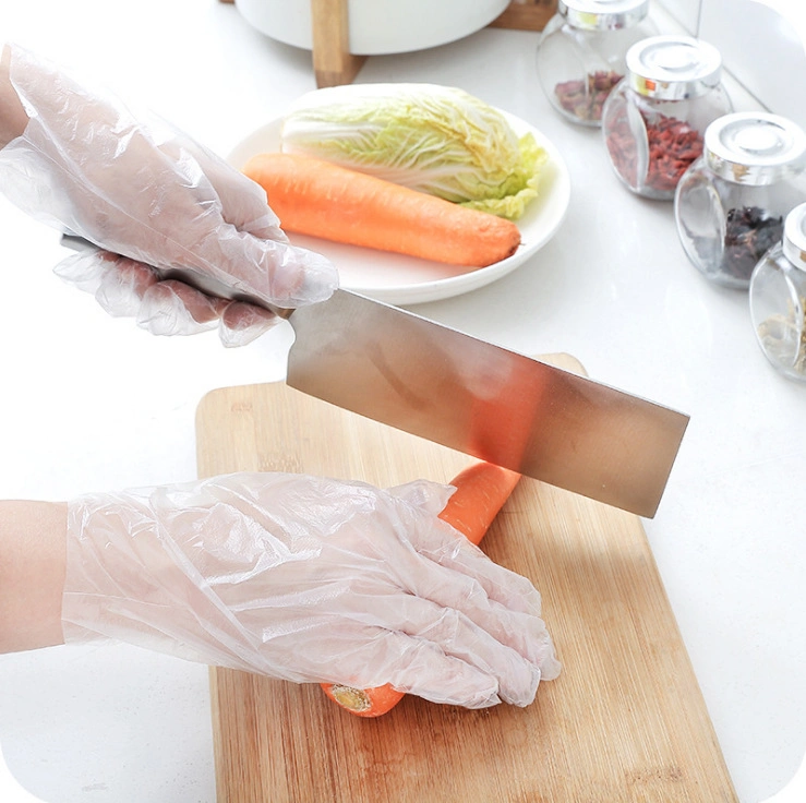 TPE Gloves Disposable Clear Latex Free Powder Free Glove Health Gloves for Kitchen Cooking
