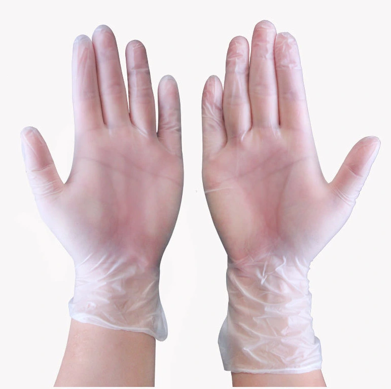 Disposable Vinyl Examination Gloves PVC Gloves Vinyl Powder Free Disposable Gloves