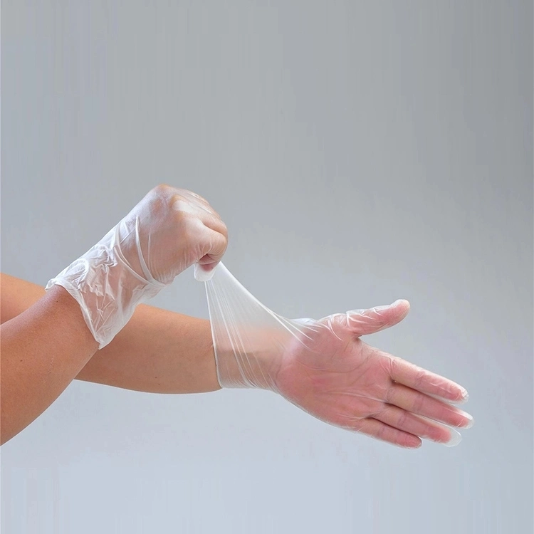 100 Tablets / Boxwholesale Transparent Disposable PVC Gloves Work Gloves in Stock