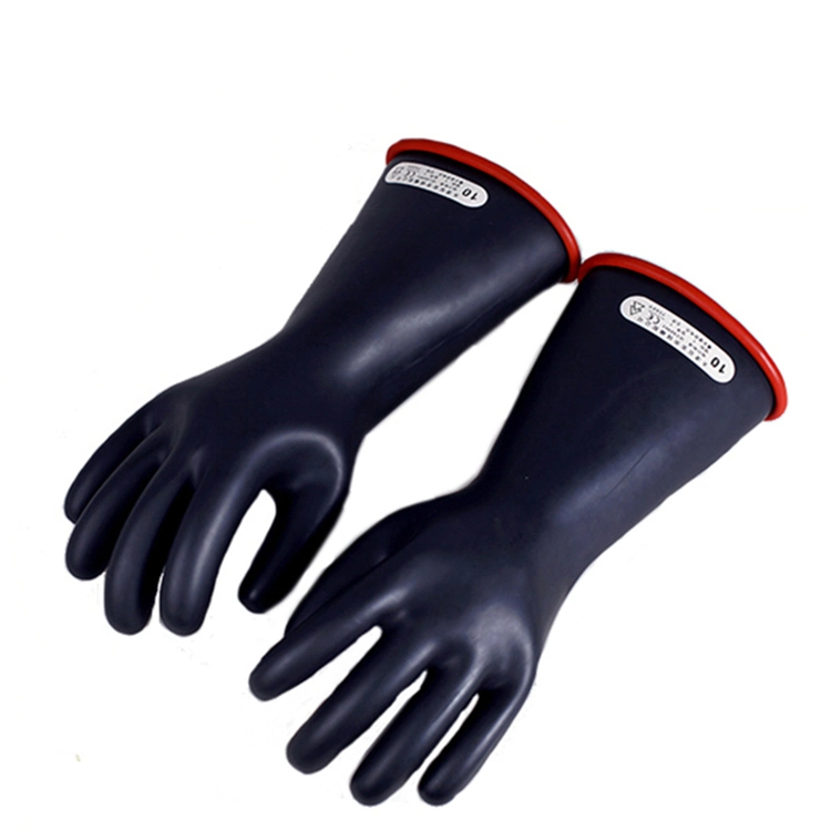 PPE 12kv Electric Insulation Gloves Electric Gloves Work Gloves