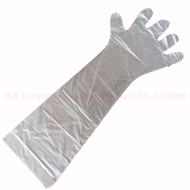 Polythene Gauntlet Gloves Different Sizes