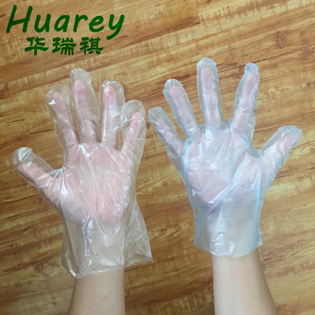 Food Grade CPE Waterproof Plastic Disposable Hand Gloves