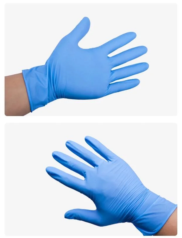 Wholesale Disposable Nitrile Latex Gloves Examination Gloves