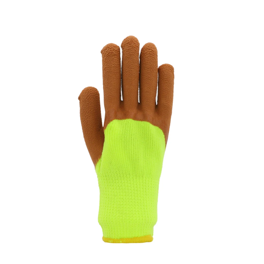 Non Disposable Glove Abrasion Resistance Latex Coated Gloves Automotive Assembly