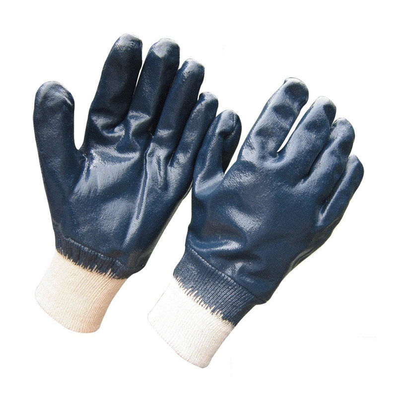 Blue Nitrile Gloves Safety Industrial Work Glove Factory Protective Gloves Industrial