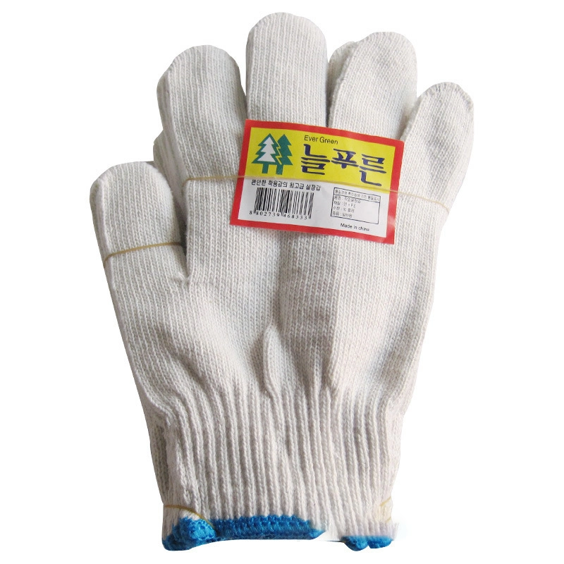 Labor Protection Gloves Factory Cotton Yarn Gloves Wear-Resistant Hand Protection