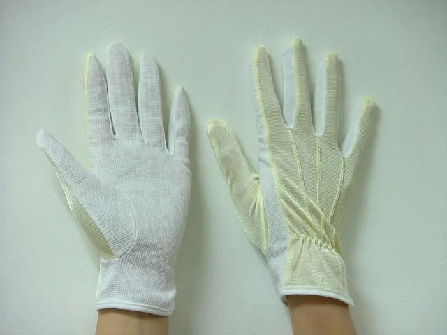 White Cotton Gloves Waiter Labor Gloves Safety Parade Gloves (JMC-201B)