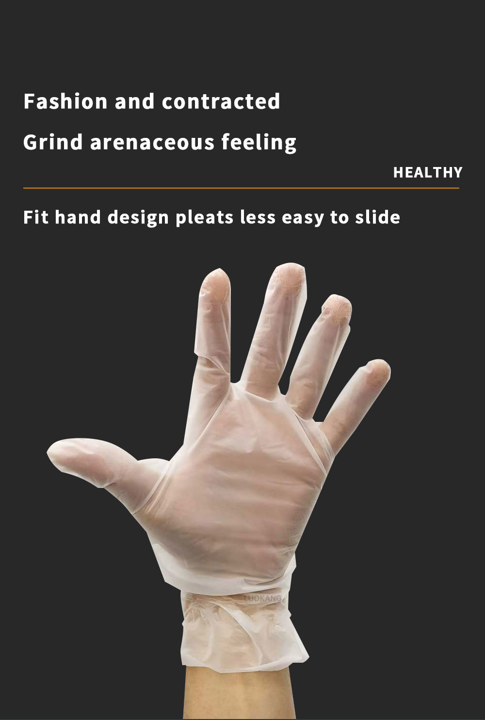 TPE Gloves-Disposable Household TPE Examination Gloves Food Grade Film Sanitary Gloves Dinner Gloves