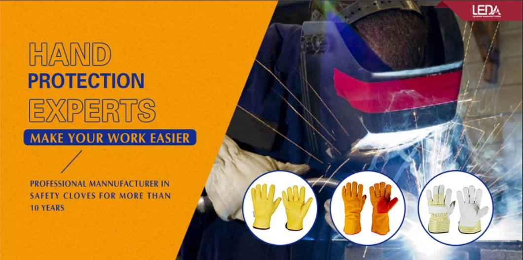 Euro Eco-Leather Hand Protecting Driver Leather Gloves