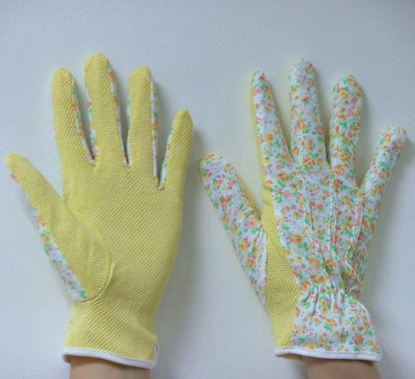 White Driving Cotton Gloves Labor Parade Safety Gloves (JMC-397D)