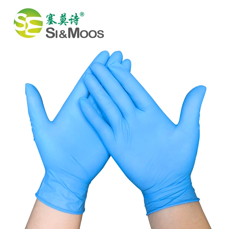 Power Free Nitrile Disposable Gloves Latex Disposable Gloves