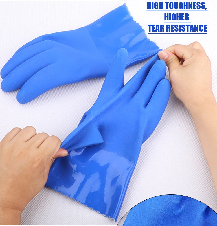 Gloves Chemically Resistant Industrial Gloves for Chemistry PVC Glove