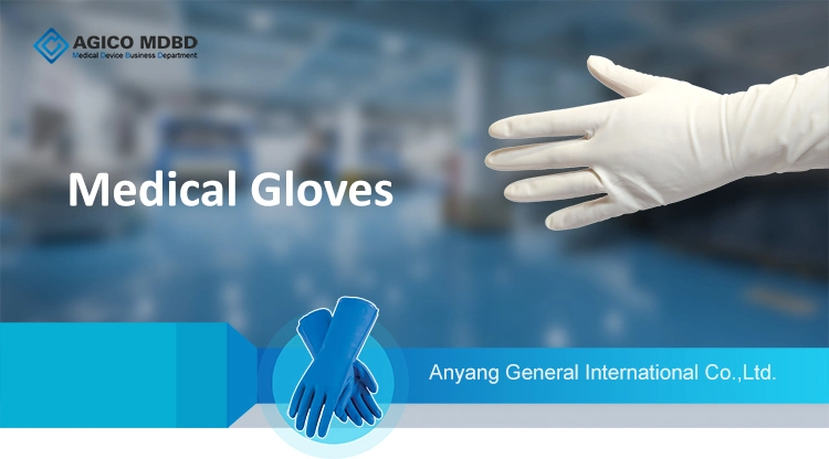 S, M, L, XL Size Powder-Free Disposable Examination Gloves Nitrile Gloves