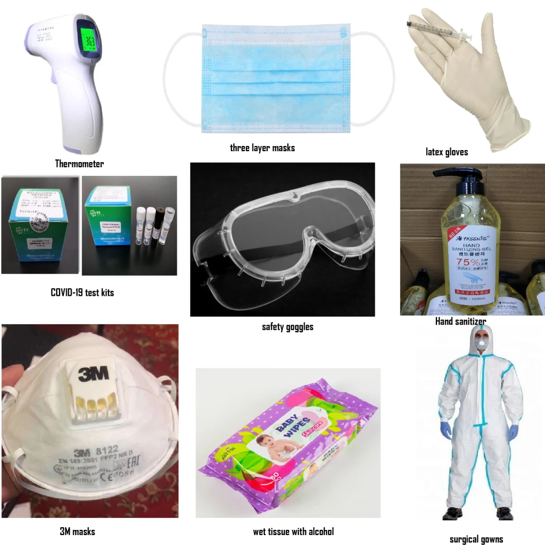 Latex Gloves Smoll Size 3000 Pairs and Medium Size Surgeon Gloves. Nitrile Glove High Quality and Elastic Latex Gloves 2020 Vinyl Examination Gloves