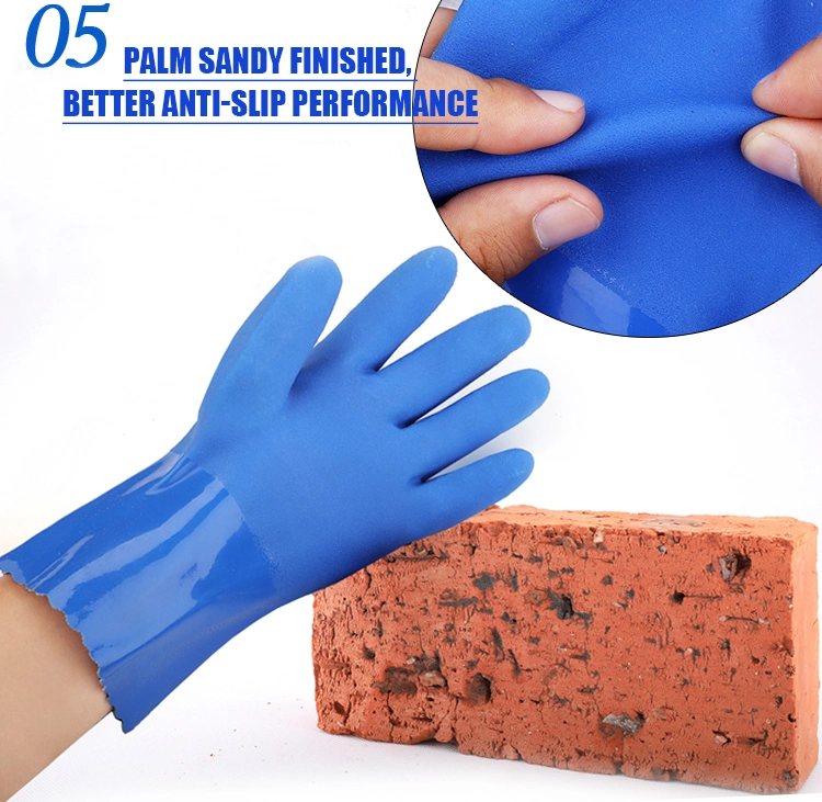 Industrial Hand Gloves Manufacturer Heavy Duty Work PVC Glove