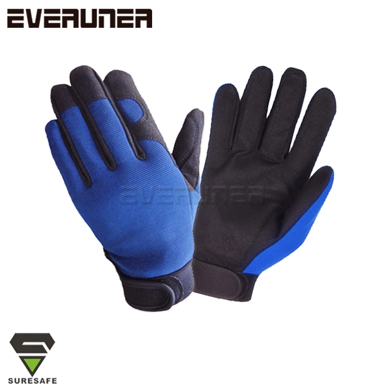 Hand Tool Gloves Synthetic Leather Palm Gloves