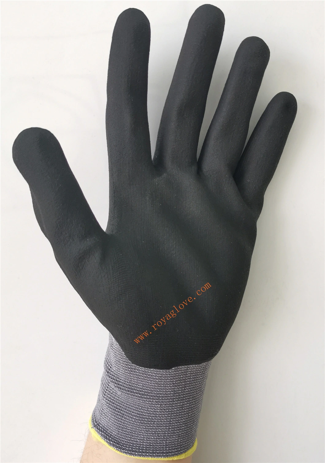 15g Nylon & Spandex Glove Nitrile Coated Safety Work Gloves Ultrafine Industrial Gloves /Work Gloves/Working Gloves /Nitrile Gloves