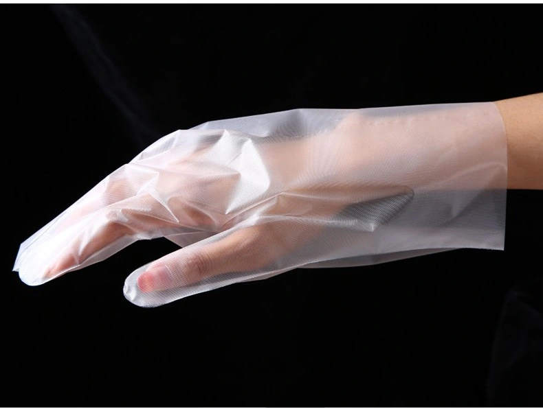 Disposable PE Gloves - Latex Free Powder Free Clear Gloves 100PCS