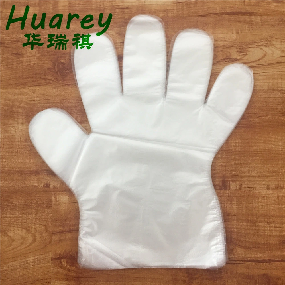 Food Service Kitchen Household Plastic Hand Gloves