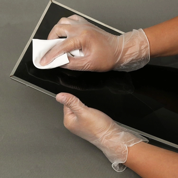 Large Stock Gloves 100 PCS/Box Disposable Examination Vinyl Powder Free PVC Gloves Disposable Transparent