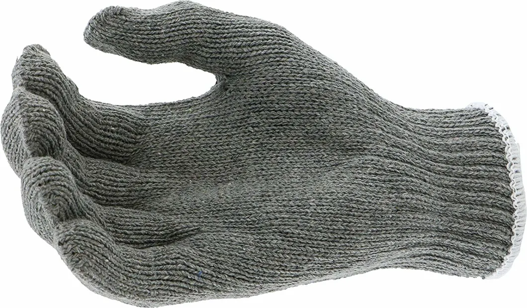 Heavy Weight Hand Protection Cooking Gloves Cotton Knitted Gloves