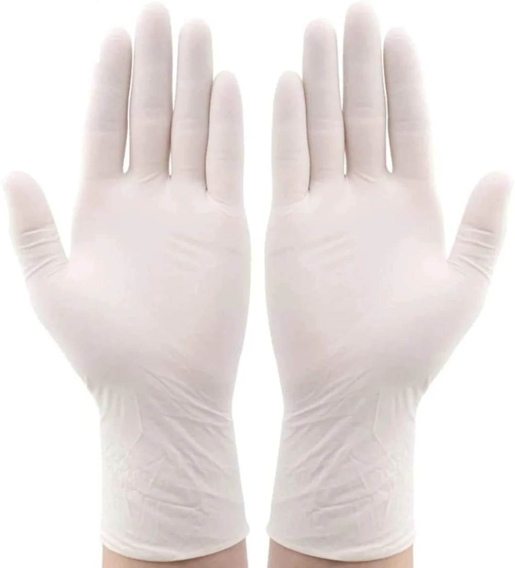 Latex Gloves Latex Gloves Disposable Protective Latex Coated Gloves Hand