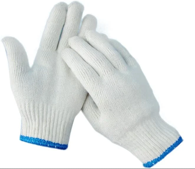 Hand Working Gloves/Cotton Knit Gloves with 7 Gauge