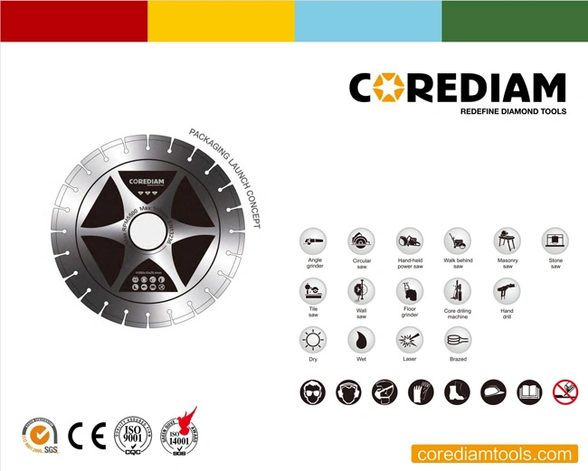Diamond Grinding Plate with 4 Segments for Concrete and Masonry Materials/Grinding Head/Diamond Tools