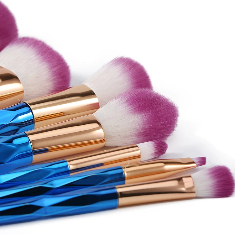 7PCS Unicorn Diamond Makeup Brush Set Foundation Powder Brushes Kits