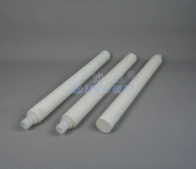 Chemical Filtration Sintered Powder 10 Microns PE Oil Liquid Filter Cartridge with Thread/DOE End Cap
