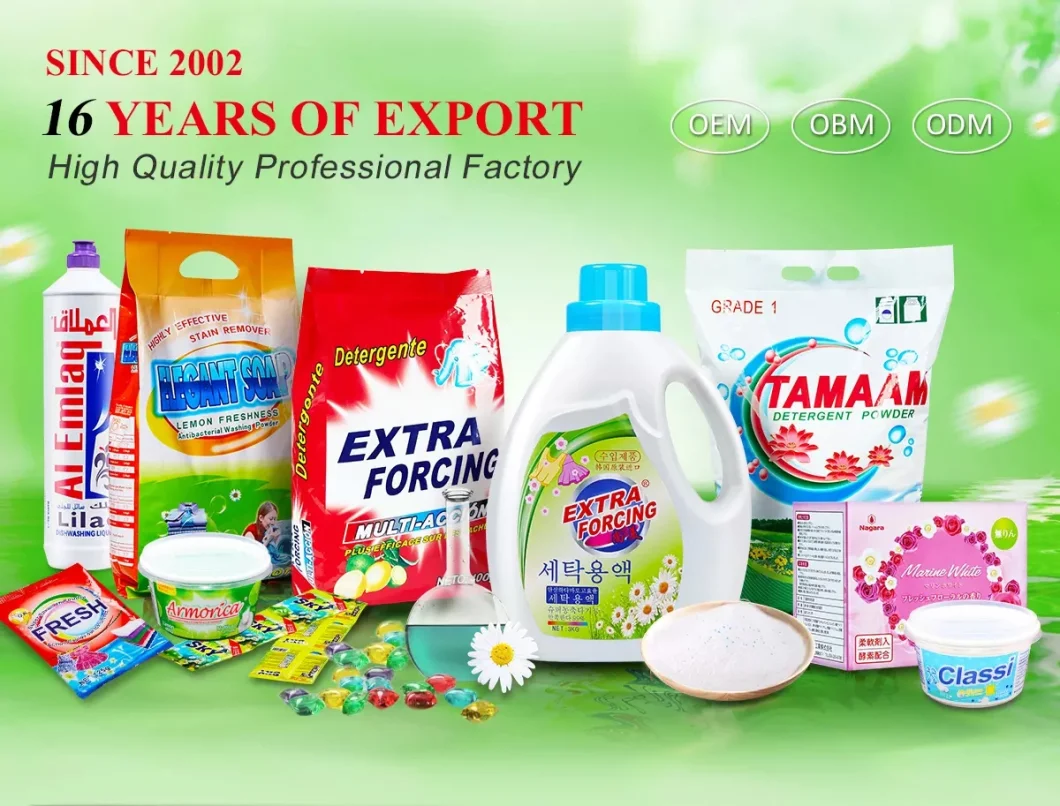 China Factory Custom Package Laundry Detergent Washing Powder Soap Powder Supplier