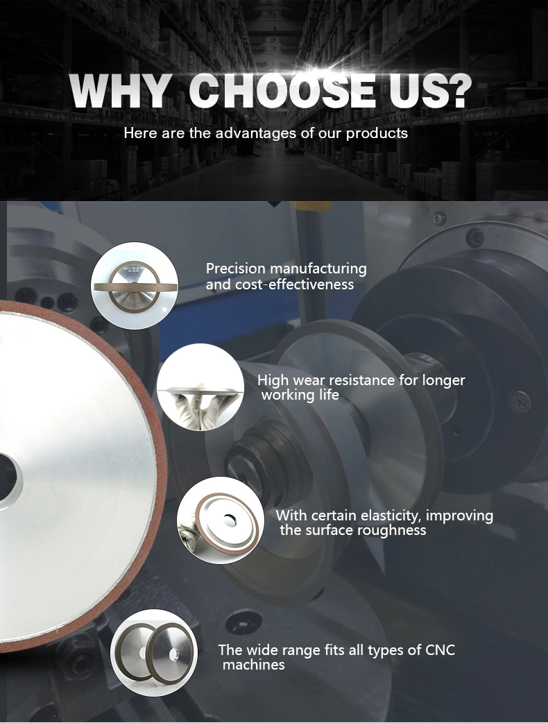Resin Abrasive CBN Grinding Wheel Manufacturers for Cutting Tools