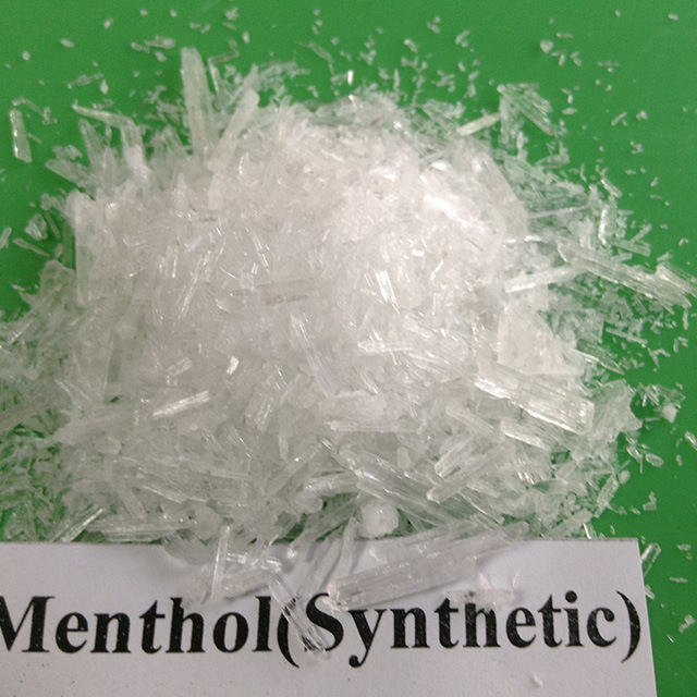 Colorless Needlelike Crystals Synthetic Menthol Powder in China