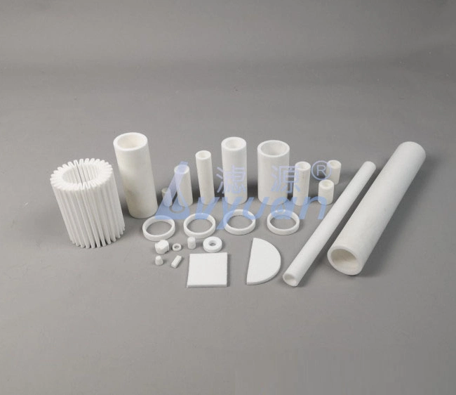Sintered Micro Porous Polyethylene Powder 25 Microns PE Water Filter Cartridge with Plastic Thread Connector