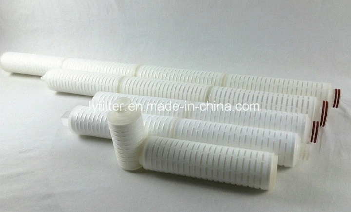 10 Inch Micron PP Pleated Filter Cartridge with 0.1 Micron to 60 Micron