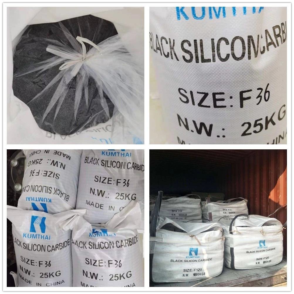 High Quality Abrasive Material Black Silicon Carbide for Bonded/Coated Abrasives
