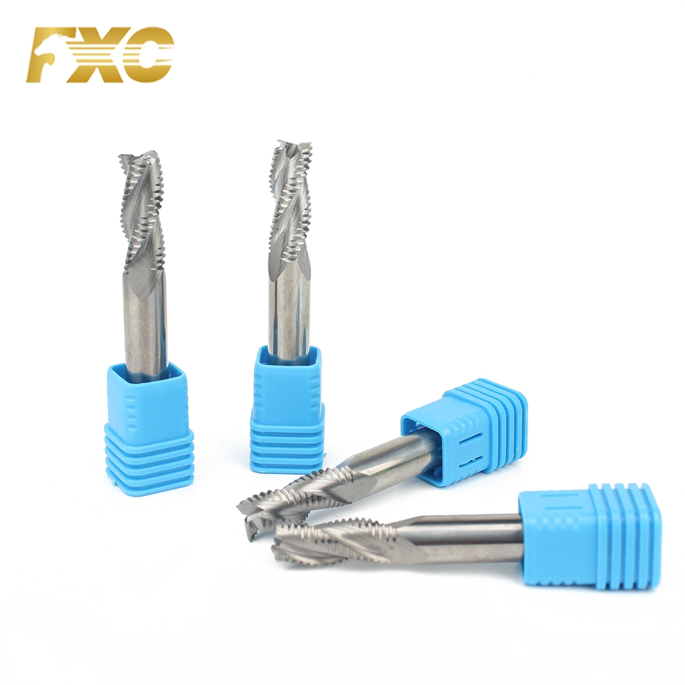 Big Size Carbide Roughing End Mill 3 Flutes Aluminum Roughing Millings