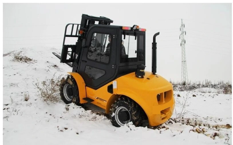 China Material Handling Equipment 3.5 Ton 4WD 4X4 All Rough Terrain Forklift for Sale
