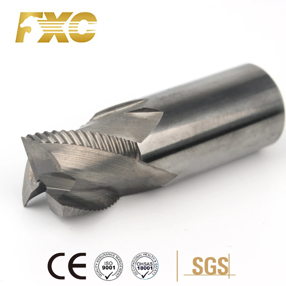 Big Size Carbide Roughing End Mill 3 Flutes Aluminum Roughing Millings
