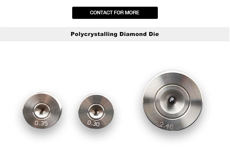Shaped Polycrystalline PCD Diamond Wire Drawing Dies