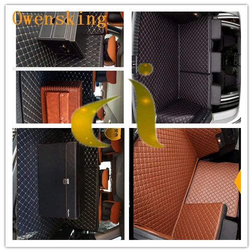Diamond Stitching PU PVC Synthetic Embroidery Leather for Car Seat for Furniture