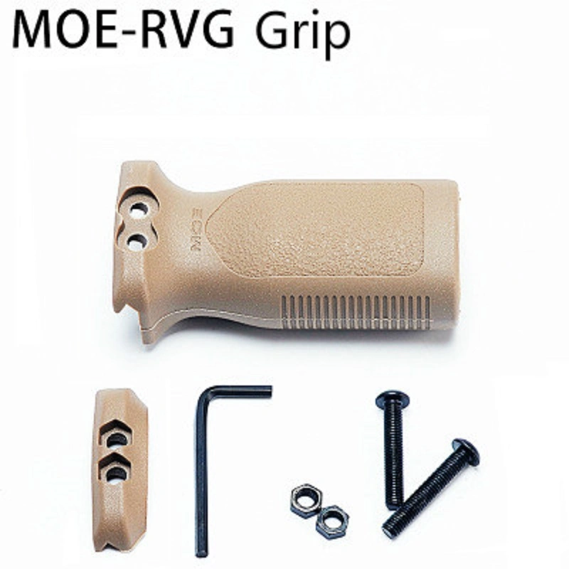 Light Weight Modified Part Vertical Universal Rvg Handle Grip Toy Gun Accessories ABS Tan Handgrip Adjustable