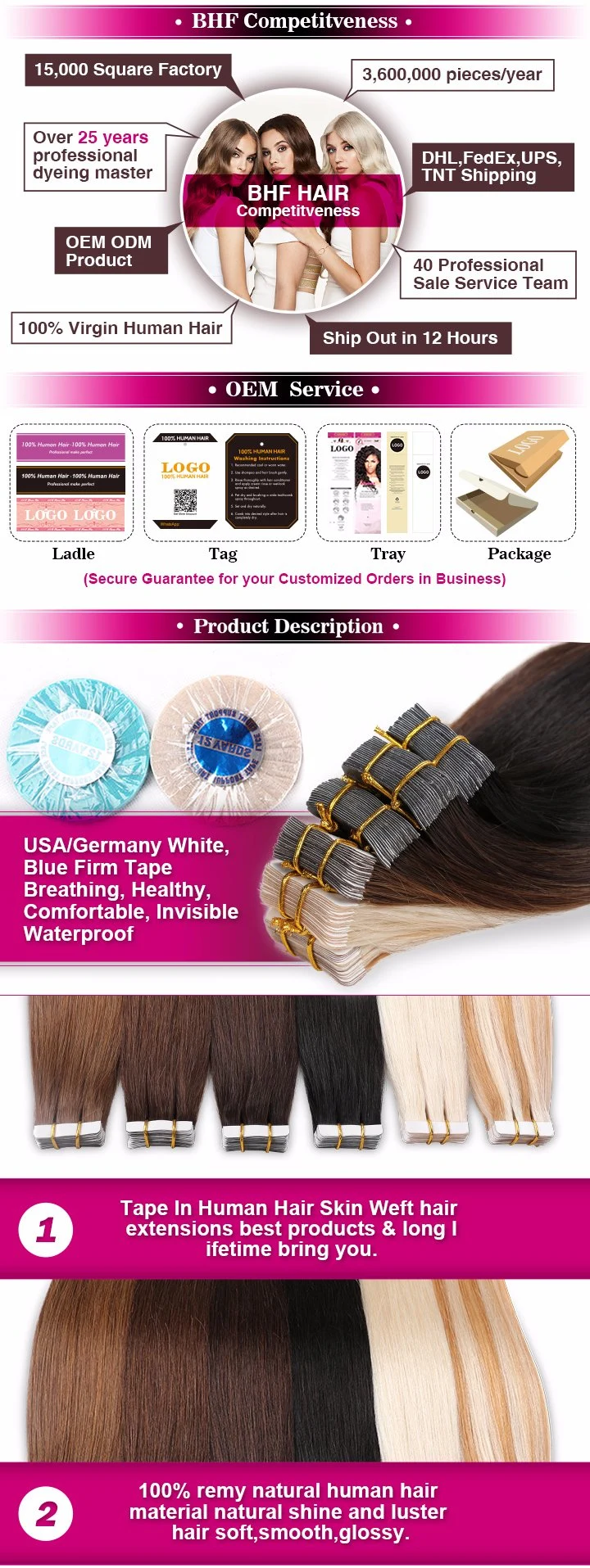 Wholesale Factory Price Long Straight Synthetic Claw Ponytail High Heat Extensions Synthetic Hair Ponytails