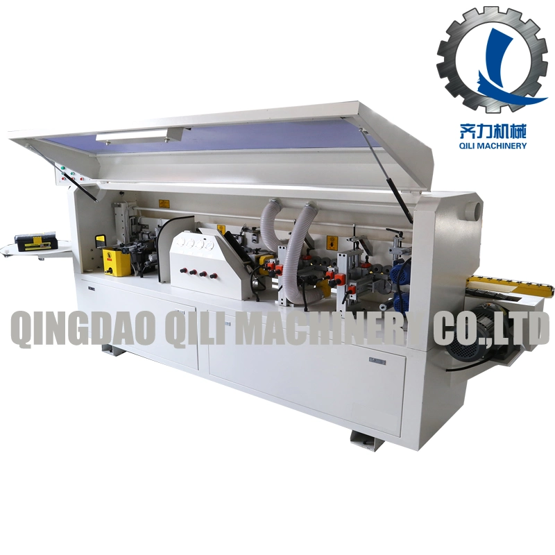 Automatic Edge Banding Machine with Gluing, End Cutting, Rough Trimming, Fine Trimming, Scrapping and Buffing